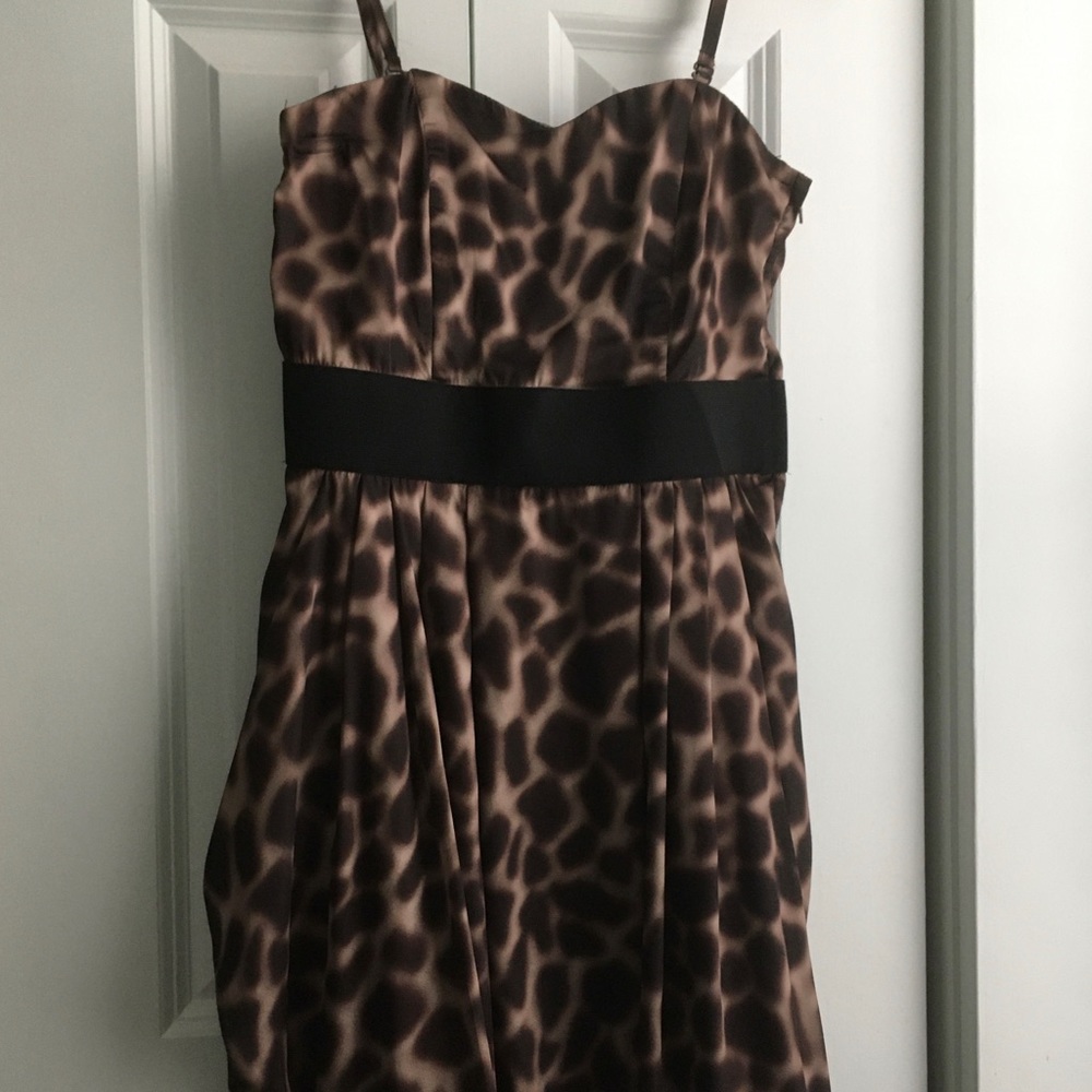 H&M Leopard Print Party Dress